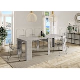 thumbnail of Dmora Konsolentisch Compton, Ausziehbarer Esstisch, Tisch mit Mehrzweckverlängerungen, 51/237x90h78 cm, Beton