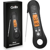 thumbnail of GrillX vleesthermometer zwart -50 tot 300 graden