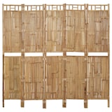 thumbnail of vidaXL 5-delig bamboe kamerscherm 200x180 cm