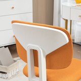 thumbnail of Vinsetto silla de oficina sin brazos silla de escritorio giratoria tapizado de tela con altura ajustable estilo moderno carga 120 kg 48x53x80-90 cm