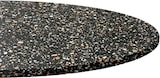 thumbnail of Restootab - Tischplatte Ø90 Dekor Terrazzo black chip