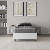 thumbnail of Cama sin somier 80x190 fresno blanco Nuamo