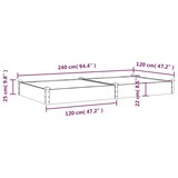 thumbnail of vidaXL Hochbeet mit Einsatz 240x120x25 cm Massivholz Tanne