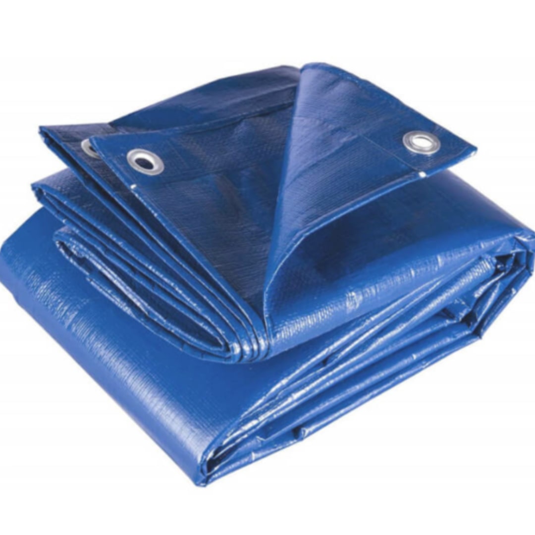 NAKLOE - Lona impermeable 3x4m - Lona cubretodo - Lona de proteccion universal - Cubre todo - Lona impermeable - Lona exterior - Lona de plastico