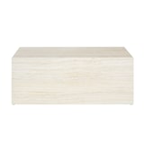 thumbnail of SalesFever Couchtisch in Travertin-Optik | 90 x 60 cm | rechteckig | MDF mit Melaminfolie | B 90 x T 60 x H 35 cm | beige