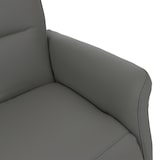 thumbnail of Relaxsessel HWC-L10, TV-Sessel Liegesessel, Liegefunktion drehbar, elektrisch verstellbar Voll-Leder ~ grau