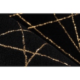 thumbnail of Cathee 100 Schwarz / Gold 160cm x 230cm