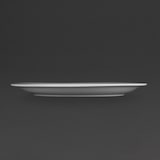 thumbnail of Olympia Whiteware borden met smalle rand 28cm
