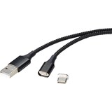 thumbnail of Renkforce Magnetadapter USB-A männlich auf USB-C männlich