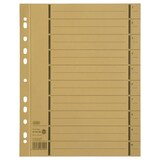 thumbnail of Elba 400004666 Trennblätter mit Perforation - A4 Überbreite, gelb, 100 Stück