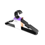 thumbnail of Lot De 10 Cintres Noirs En Plastique Cin10 De Garnier