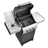 thumbnail of TAINO BLACK 2+1 Gasgrill mit Seitenbrenner Gasgrill 2 Brenner Matt Schwarz