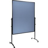 thumbnail of Legamaster PREMIUM PLUS Moderationswand klappbar 150x120cm blau-grau