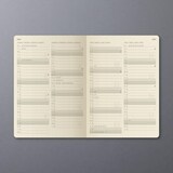 thumbnail of Wochenkalender Conceptum 2024, ca. DIN A5, red, Softcover,1 Woche / 2 Seiten, 192 Seiten