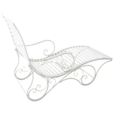 thumbnail of Gartenliege Amiens antik weiß