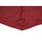 thumbnail of Sonnenschirmbezug HWC-A96, 8 Streben rund Ø4m 220g/m² Polyester, Ersatz-Bezug z.B. für Ampelschirm HWC-A96 ~ bordeaux