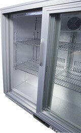 thumbnail of Gastro-Cool - Untertheken Kühlschrank - Schiebetür - Silber - GCUC200