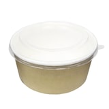 thumbnail of MONOUSO - Papieren Soep Kom met Deksel Kraft PP 750ml Ø15cm (50 stuks)