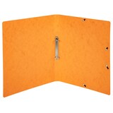 thumbnail of Exacompta Ringhefter A4, 32x25cm, Rücken 20mm, 2 Ringe 15mm, mit Gummizug, aus Colorspan-Karton, orange, 10 Stück