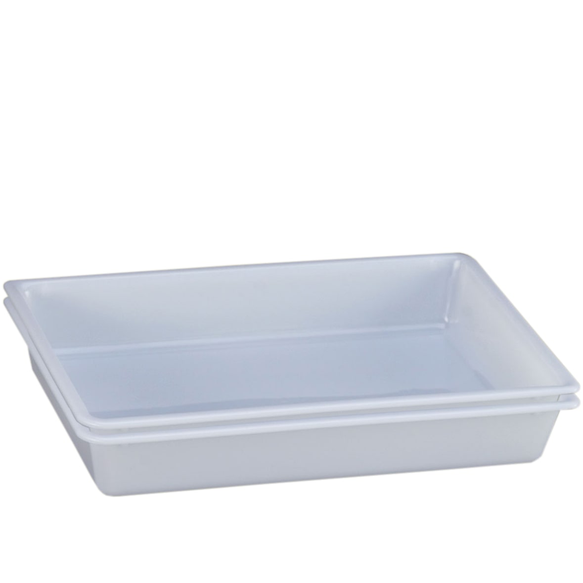 Cubeta rectangular 12L. (Lote de 2 unidades) Cubeta de uso alimentario profesional 535x385x85mm DENOX