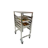 thumbnail of Chariot à échelles inox GN 1/1 - 6 niveaux avec plateau PREMIUM / GOLDINOX