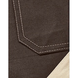 thumbnail of SANTORINI - Contrasted Bib Apron with Pocket: One Size / Burgundy