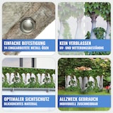 thumbnail of Maximex Balkon-Sichtschutz naturfrohem Efeu-Motiv, 5 m