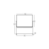 thumbnail of Whiteboard Verrijdbaar - Dubbelzijdig - Magnetisch - 120x150 cm