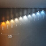 thumbnail of efectoLED Downlight LED 8W Circular Waterproof IP65 Corte Ø 75 mm Blanco Cálido 3000K - 3500K