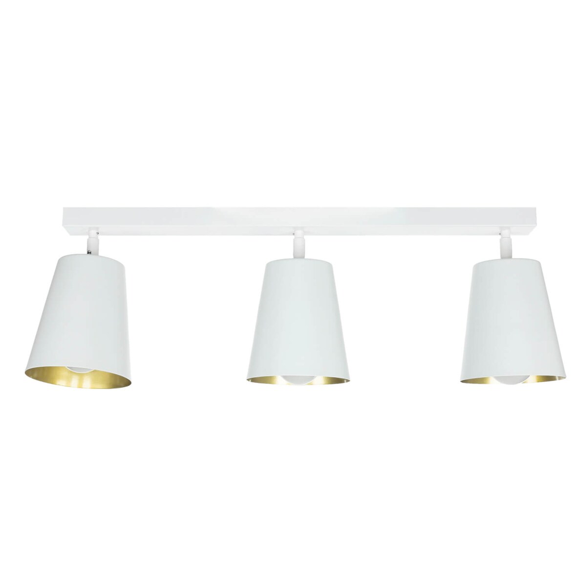 Licht-Erlebnisse Deckenstrahler BOMER Retro Metall 80cm lang E27 wohnliche Deckenleuchte Flur, EB1/6/0029