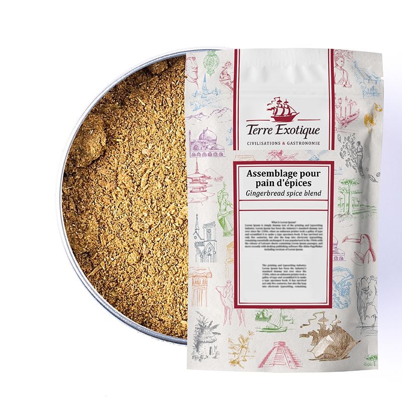 TERRE EXOTIQUE Assemblage pour pain d'épices, 500 g