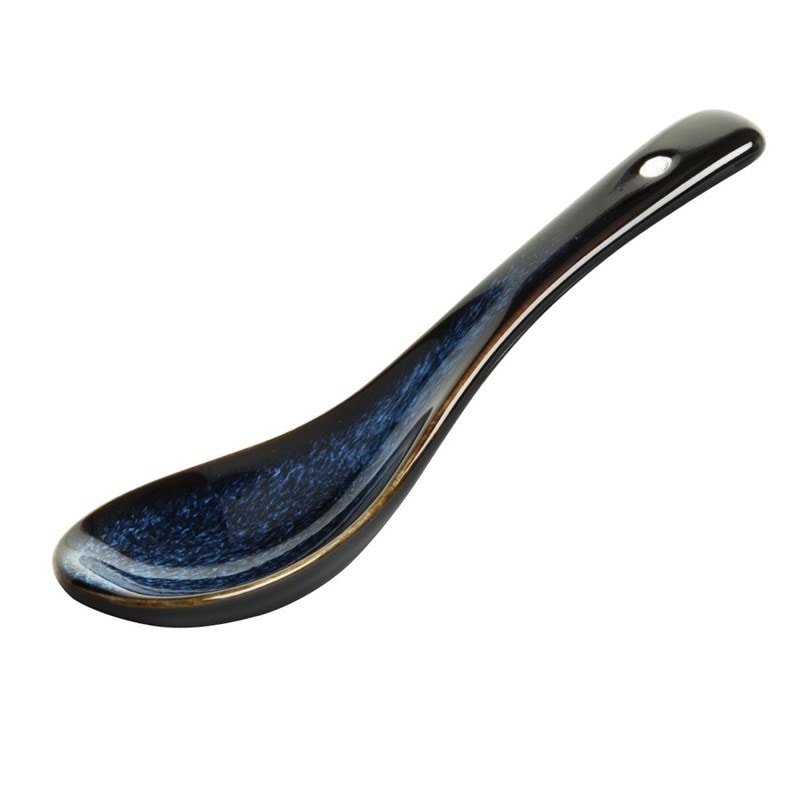 Olympia Luna Midnight Blue soeplepels (verpakking van 12)