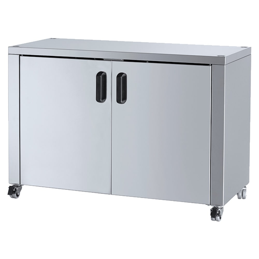 Unterstellschrank für serie p 2 türen und räder - 1250x650x770 mm - 5302AR5P Eurast