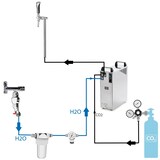 thumbnail of Tafelwasseranlage BieTal® Set Schanksäule ONE TWA-200 ohne Kühlung mit Filter