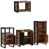 thumbnail of vidaXL Badezimmermöbel Set 4 pcs Mehrfarbig Massives recyceltes Holz