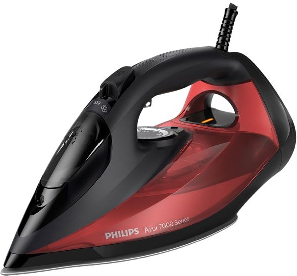 Philips DST7022/40 7000 Series Dampfbügeleisen Schwarz/Rot