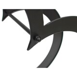 thumbnail of DanDiBo Kaminholzregal Innen Metall Herz Kaminholzständer 66 cm 190135 Holzkorb Kaminholzhalter Feuerholzhalter