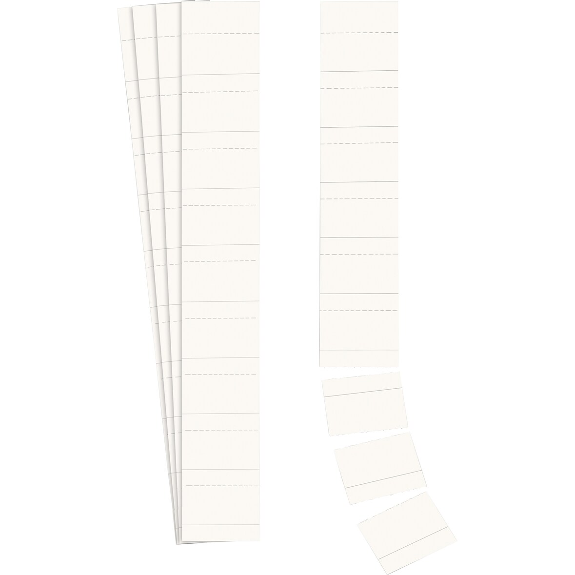 Ultradex Einsteckkarte Planrecord 140708 70x32mm weiß 90 St./Pack.