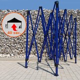 thumbnail of Faltpavillon Stahl 3x4,5m - mit 3 Wänden - Beige