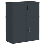 thumbnail of vidaXL Aktenschrank Anthrazit 90x40x110 cm Stahl