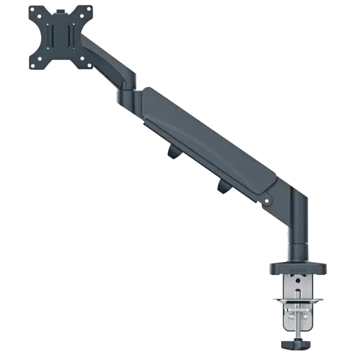 Leitz, Bras pour écran PC,  Support pour moniteur jusqu'à 32",  Leitz Ergo, à faible encombrement, Gris, 64890089