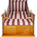 thumbnail of Strandkorb mit Polster, verstellbar, inkl. Schutzhülle