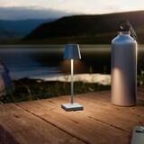 thumbnail of Akku-Tischleuchte Nuindie Pocket dimmbar LED IP54 USB-C tragbar 210mm delfinblau