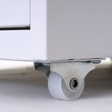 thumbnail of PROREGAL Rollcontainer Housten HxBxT 69x28x41cm 6 Schubladen Weiß Schubladenschrank Stahlschrank