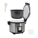 thumbnail of METRO PROFESSIONAL Panela de arroz GRC1008, aço inoxidável/ plástico, 1250 W, 8 L, prateado