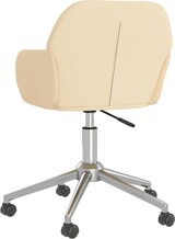 thumbnail of vidaXL Esszimmerstühle 2 Stk. Drehbar Creme Stoff