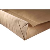 thumbnail of 100x Musterfaltenbeutel mit SK-Klappe aus Kraftpapier 120 g/m2 300x80x430 + 50 mm