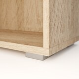 thumbnail of CASARIA® Bücherregal Holz Eiche 3 Fächer 115x60x28cm Standregal Küche Büroregal