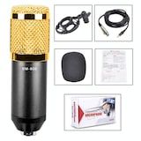 thumbnail of Microphone De Studio Pro Avec Accessoires Pour Enregistrement Et Diffusion Noir YONIS
