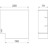 thumbnail of Rehau SIGNA BASE Flachwinkel BRK FW70170 rws 6132770